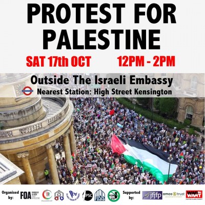 protest for palestine